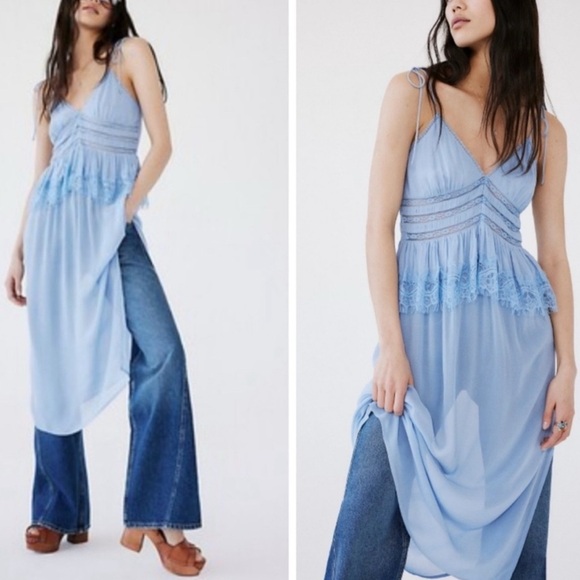 Intimately Free PeopleFPxRevolve Kiki Slip in ChambraySlip DressNWT
